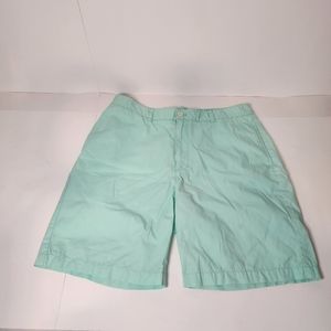 VINEYARD VINES MEN'S CLUB SHORTS 34 MINT POCKETS FLAT FRONT